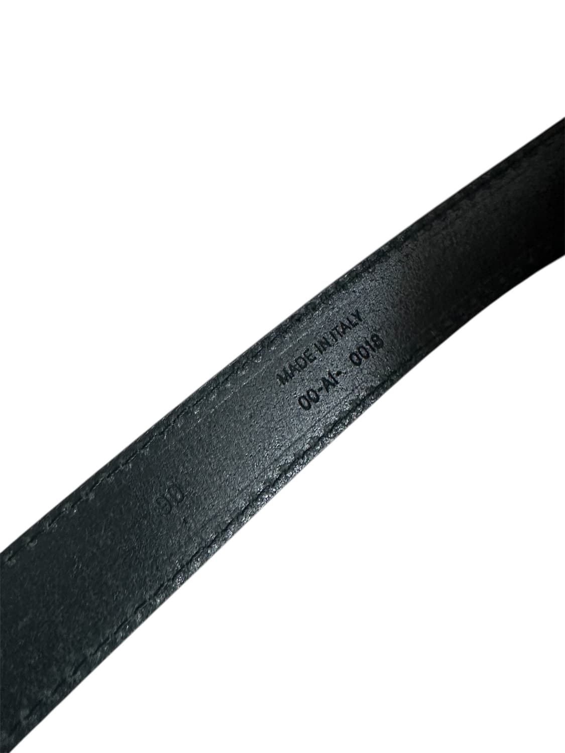 디올옴므 로고 슬림 레더 벨트 상품이미지2