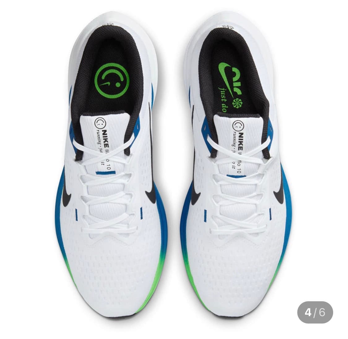 나이키에어 원플로 10 화이트 스타 블루  상품이미지3