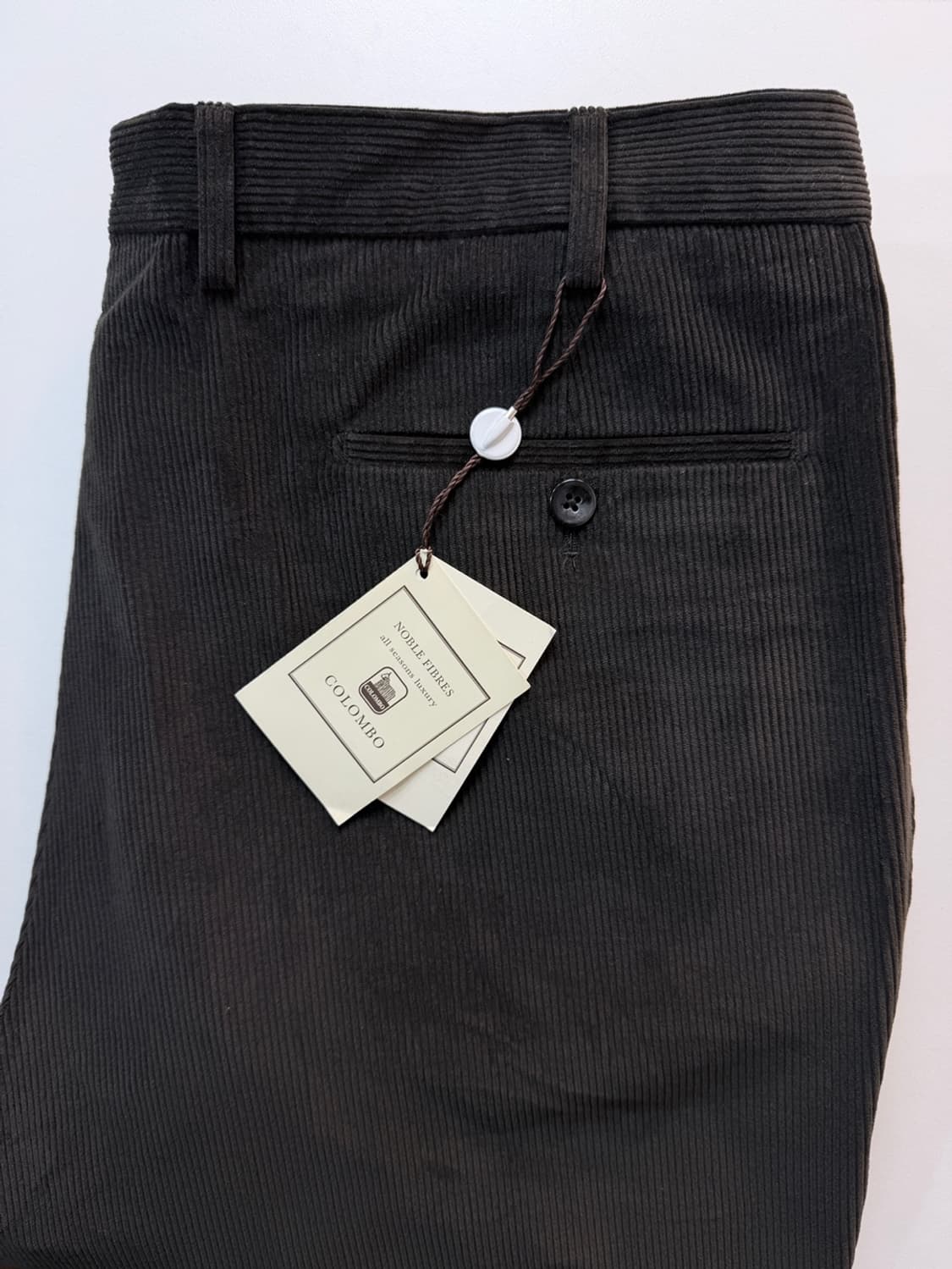 콜롬보 캐시미어 블렌드 코듀로이 팬츠  상품이미지1