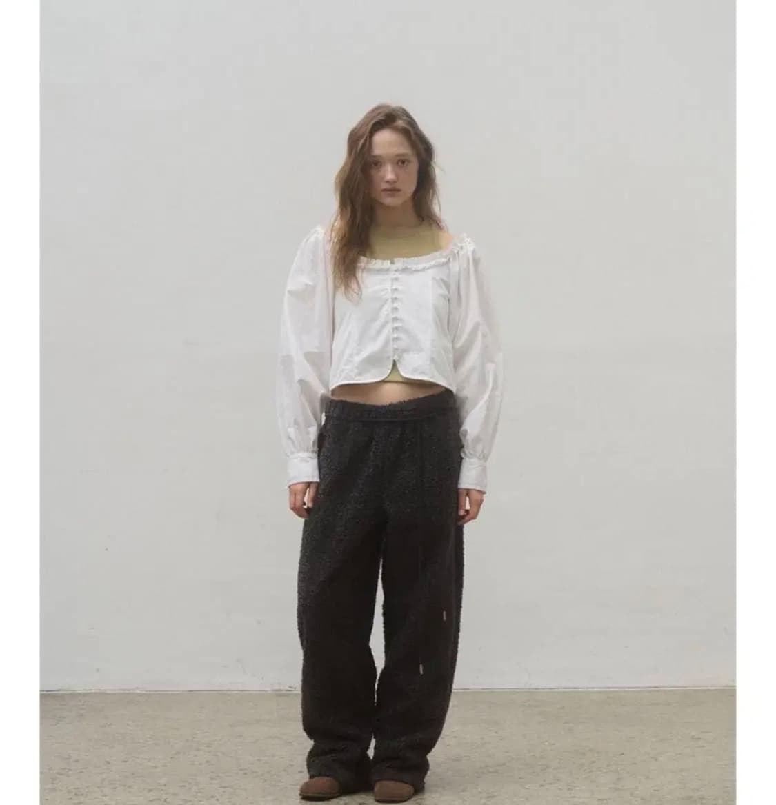 포에토 shy off 블라우스 상품이미지2