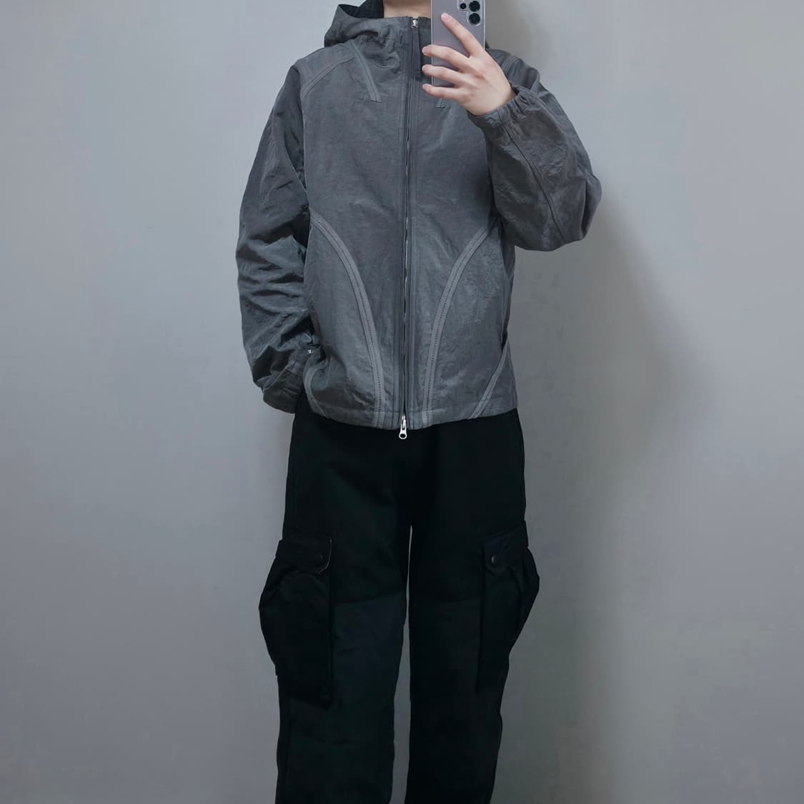 산산기어 웨빙 자켓 차콜 (110) 상품이미지6
