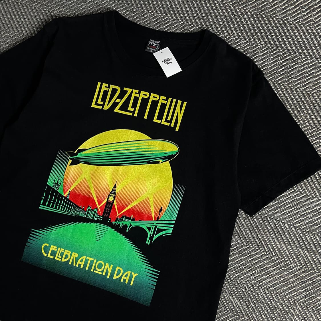 빈티지 레드재플린 락 밴드 티셔츠o 3367 상품이미지3