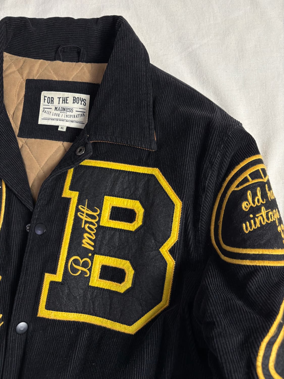 THE MADNESS 더 매드니스 리뉴얼 스타디움 자켓 XL 상품이미지3