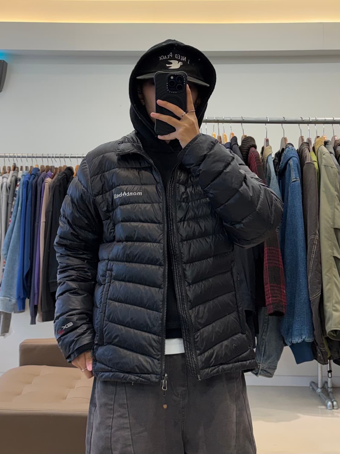 몽벨 Ex라이트 경량 다운 자켓 상품이미지5