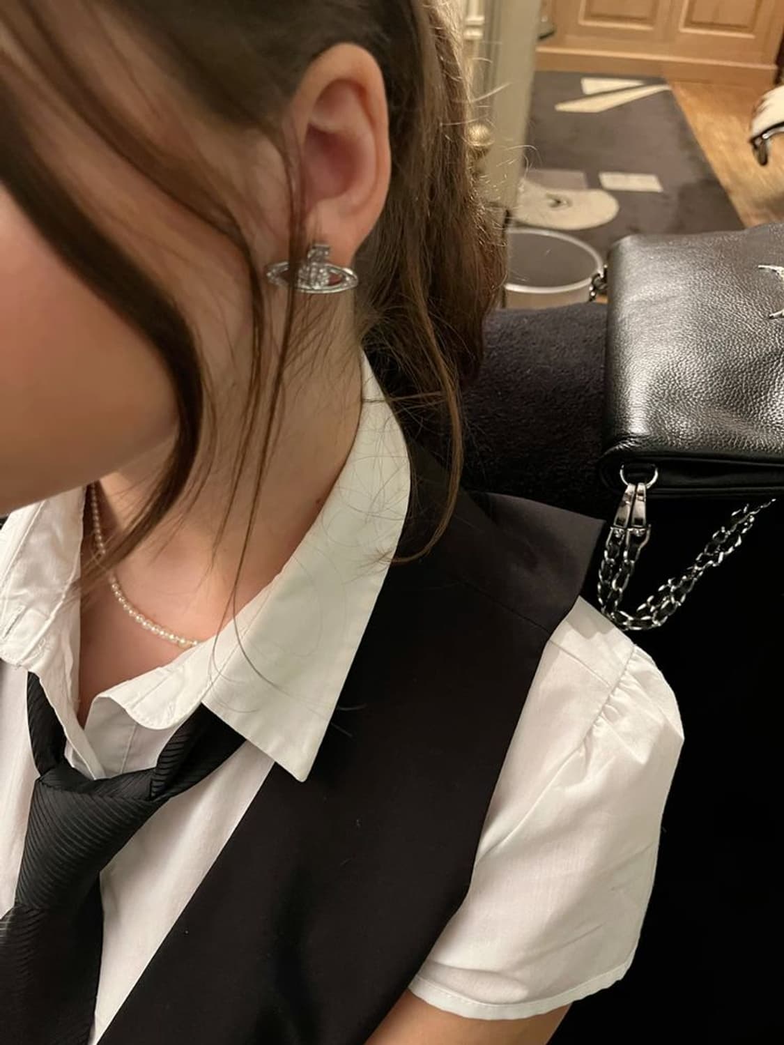 비비안웨스트우드 귀걸이 실버 상품이미지5