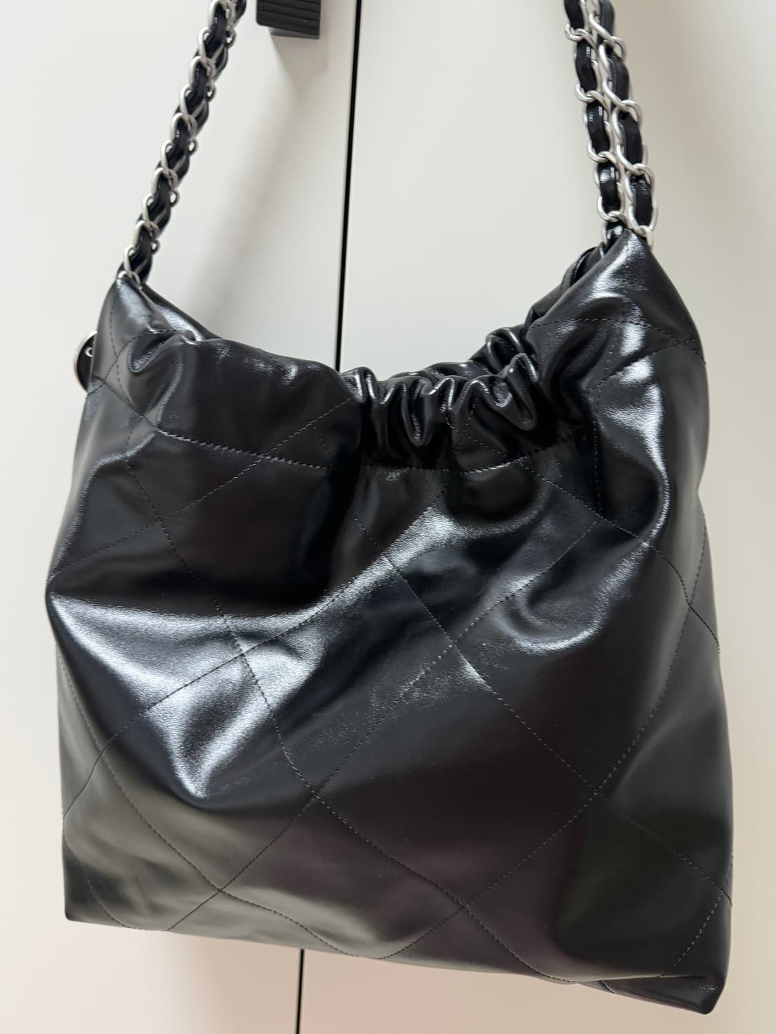 샤넬 22백 스몰 블랙 은장 정품급 상품이미지2