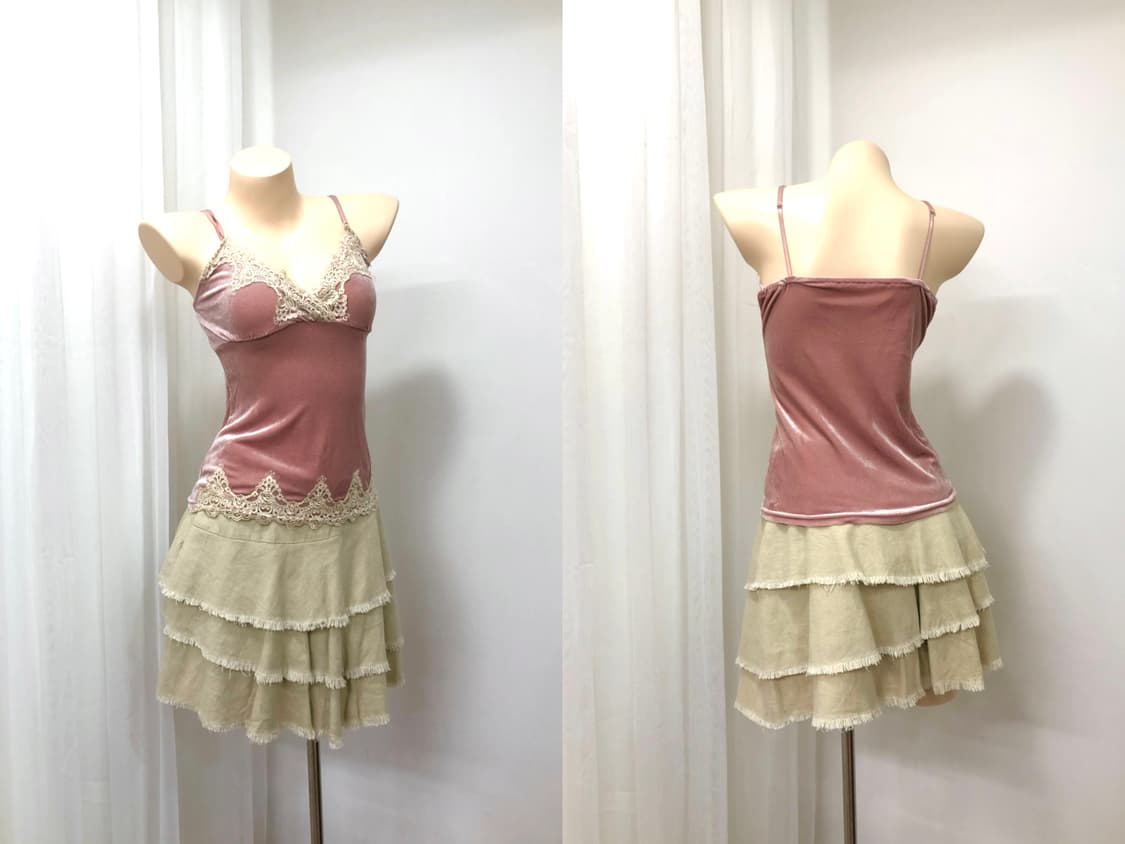 dusty pink grunge fairy set (예약중) 상품이미지6