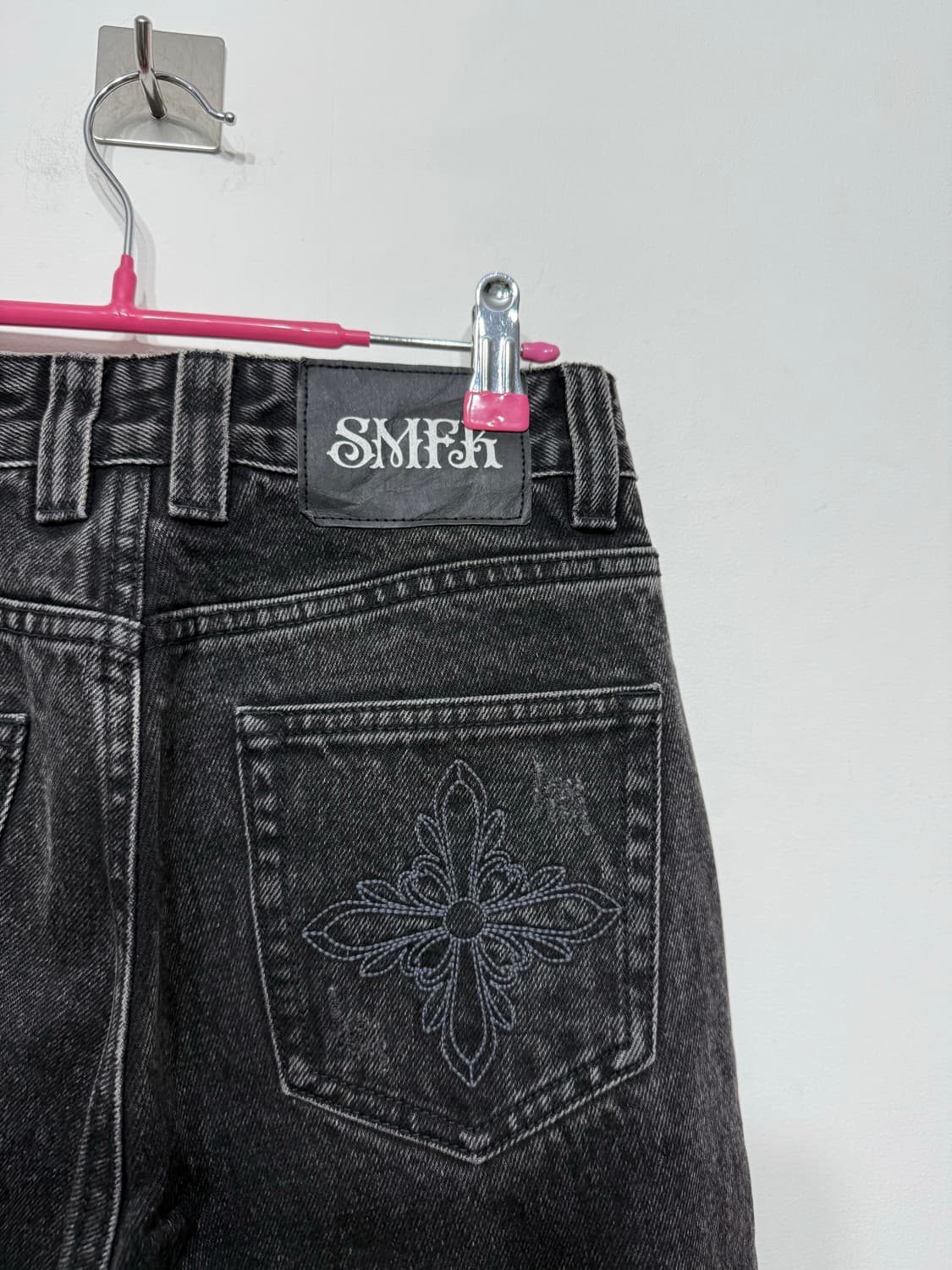 SMFK 원더링 진 블랙 팬츠 M 상품이미지6