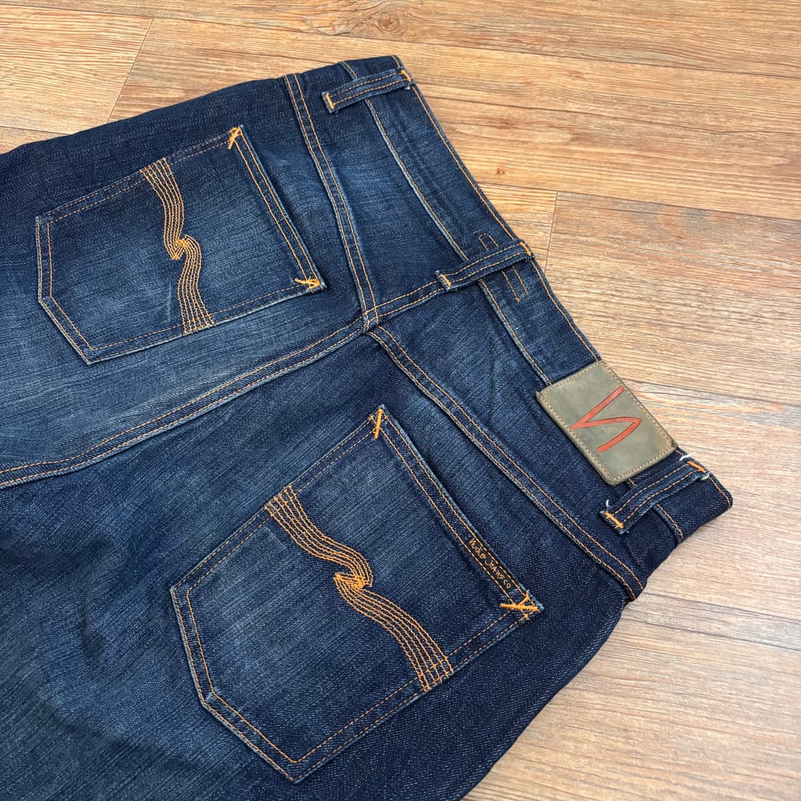 누디진 30 32 데님 청바지 Brute Knut 배기 테이퍼드 상품이미지3