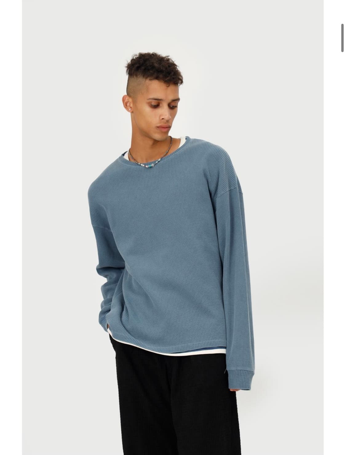 [1] ESEELMI VINTAGE LONG SLEEVE BLUE 상품이미지5