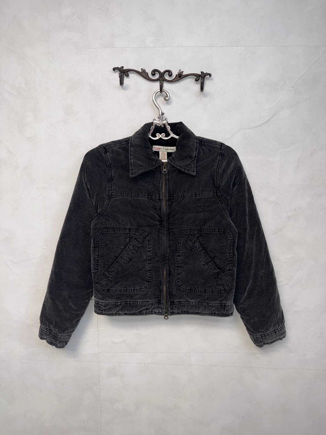 Abercrombie charcoal corduroy 투웨이 자켓 상품이미지3