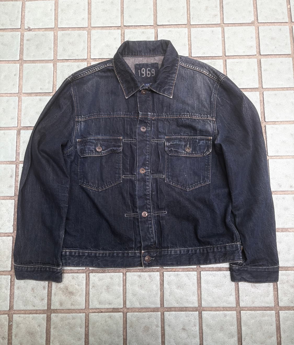 00s GAP 데님 자켓 XL 상품이미지1