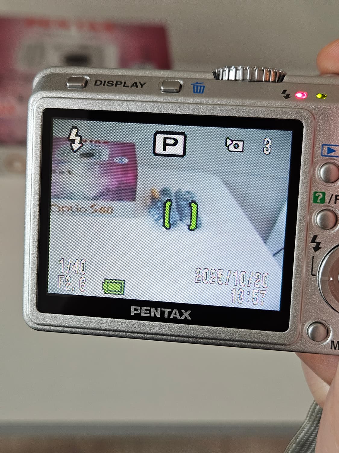 펜탁스 Optio S60 디지털 카메라 상품이미지8