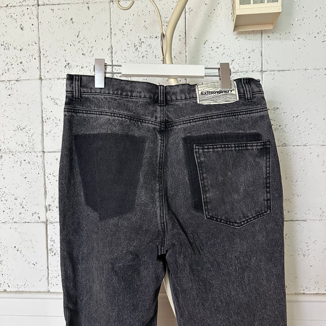 L 엑스트라오디너리 흑청 데님 상품이미지5