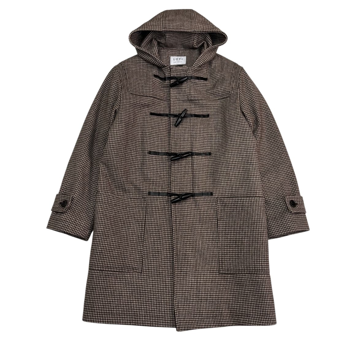 로파이 유니섹스 누빔 더플 코트 상품이미지1