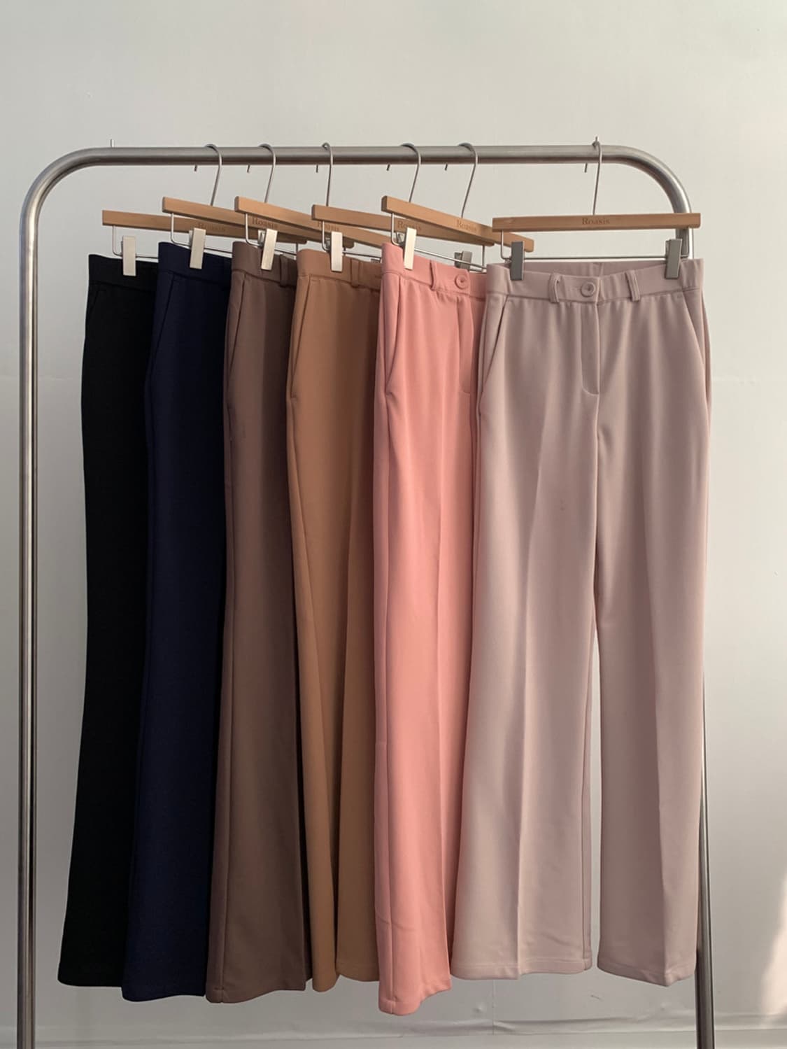 로아시스 매직 부츠컷 슬랙스 코코아색상 상품이미지6