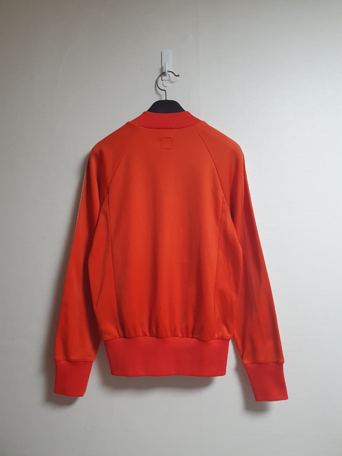 아디다스 트레포일 여성 져지 오렌지 화이트 자켓 S 상품이미지4