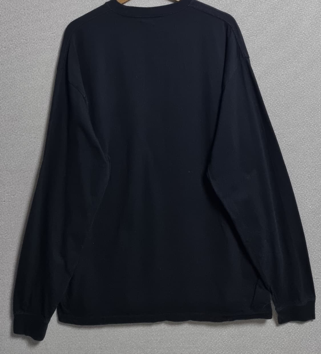 XL ) 커버낫 블랙 롱슬리브 긴팔티 상품이미지2