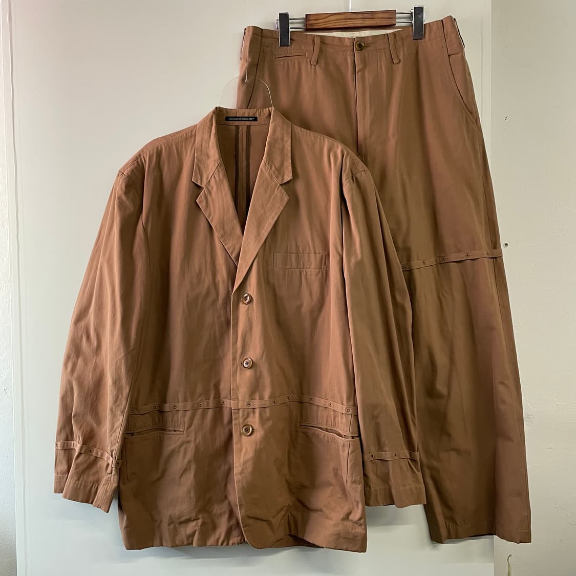 요지야마모토 푸르옴므 테일러드 셋업 상품이미지1