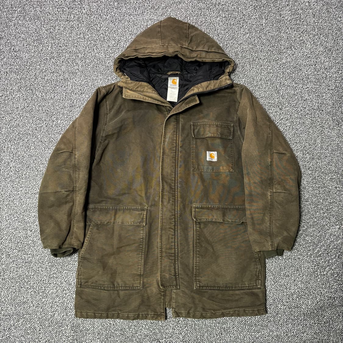 칼하트 멀티 포켓 파카 카키 (XL) 상품이미지1