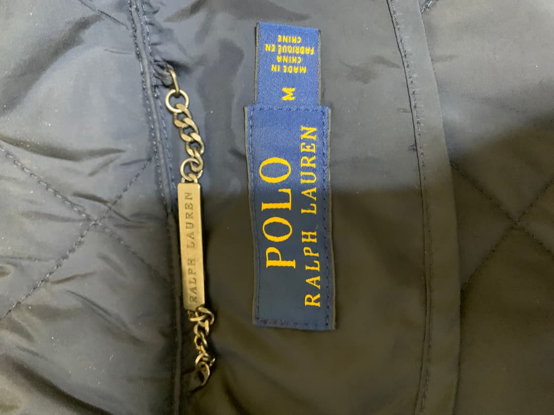 폴로 퀄팅 자켓 네이비 M 상품이미지5