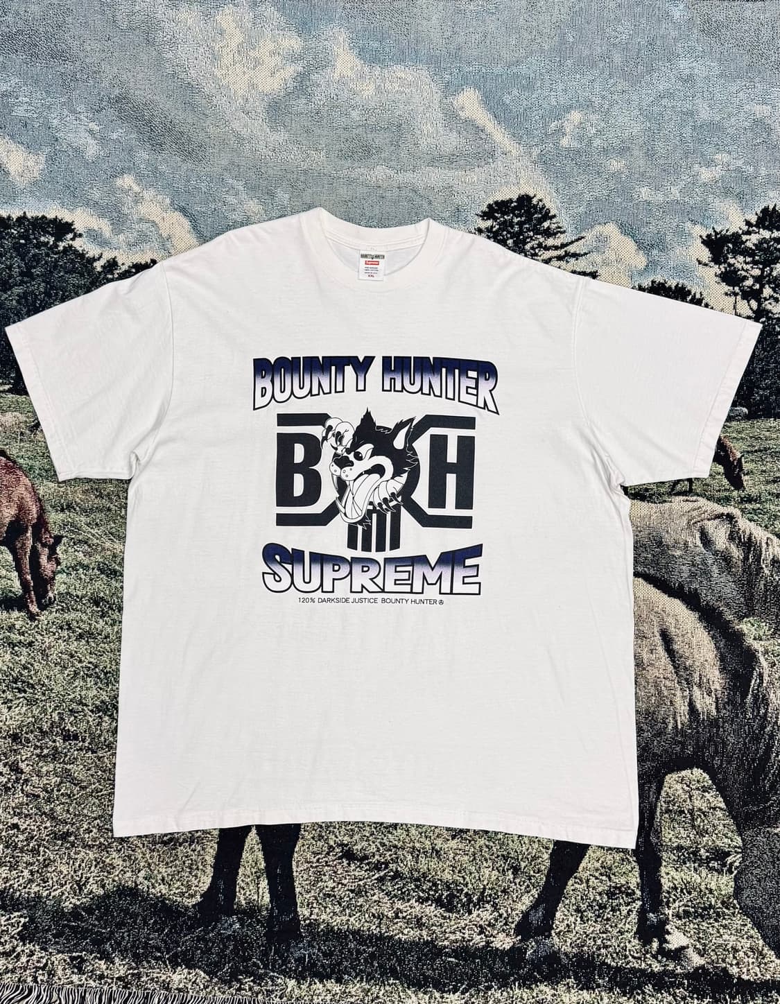 슈프림 X 바운티헌터 오버핏 티셔츠 상품이미지1