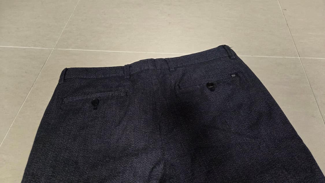 티아이포맨 도트 데코 스트레치 슬랙스 팬츠 상품이미지5