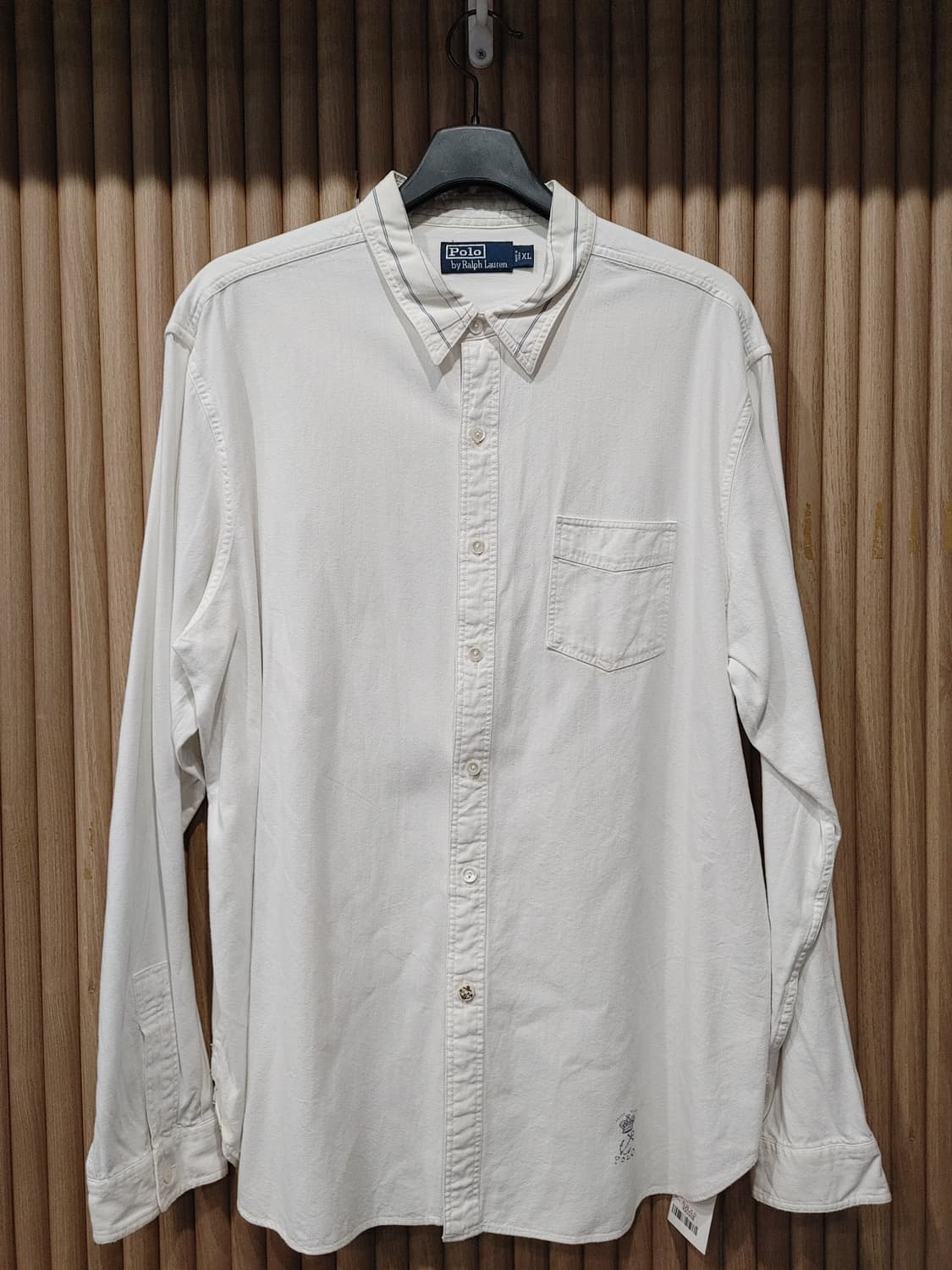 무배) 폴로 랄프로렌 컨스라스팅 칼라 셔츠 - XL 상품이미지1
