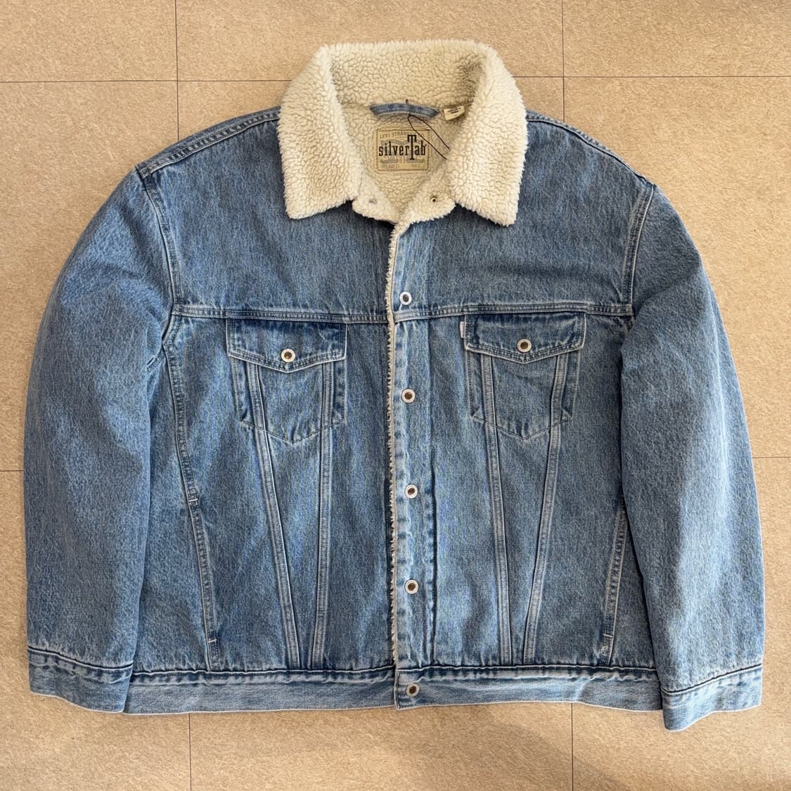 리바이스 실버탭 쉐르파 양털 데님 자켓 상품이미지1