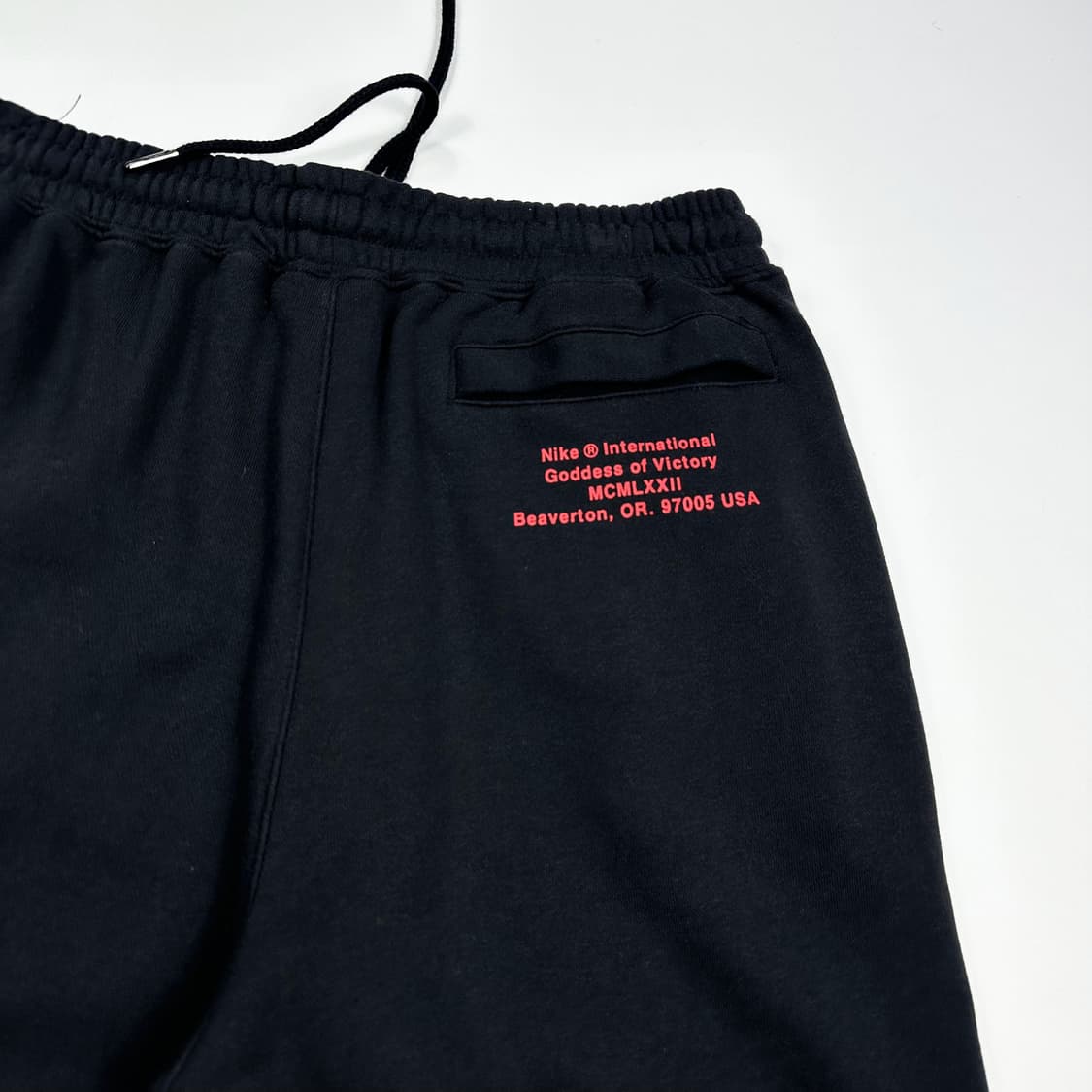 나이키 더블스우시 블랙 코튼 조거팬츠 (XL) 상품이미지6