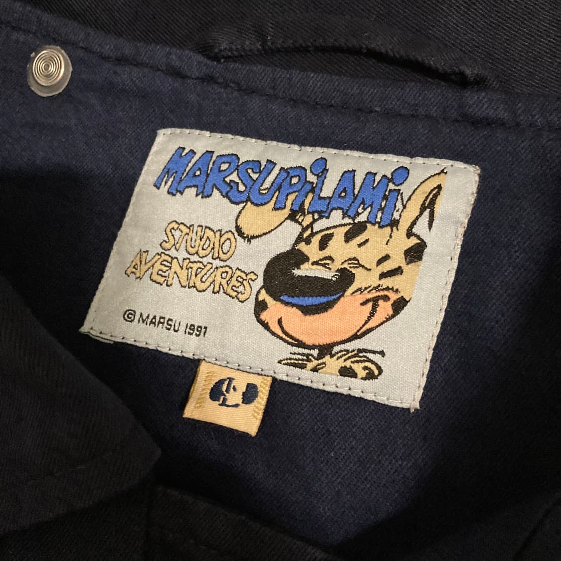 90s Marsupilami 빈티지 자수 디테일 자켓 상품이미지8