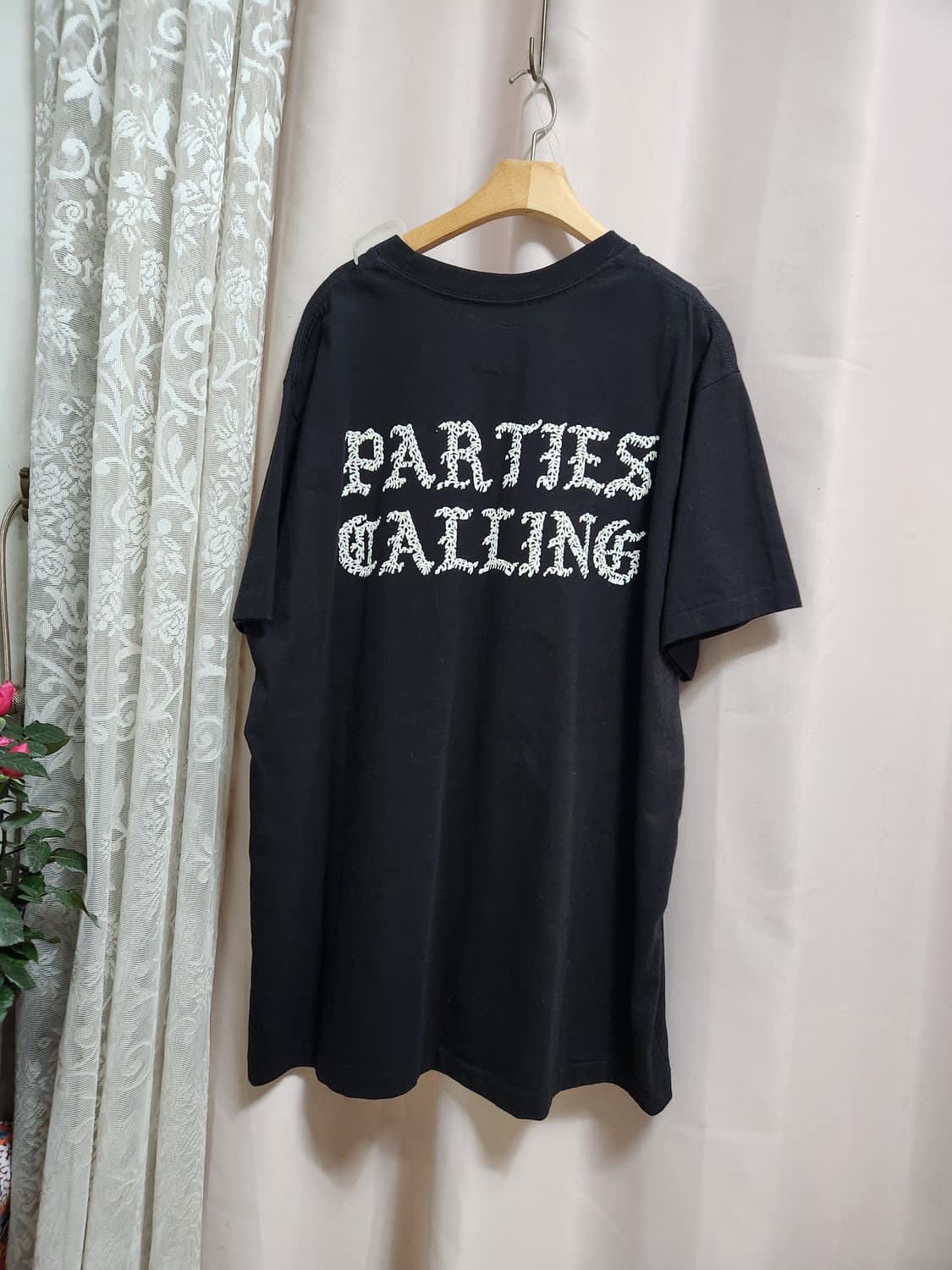 펀치드렁크파티즈콜링 블랙 반팔 티셔츠 상품이미지6