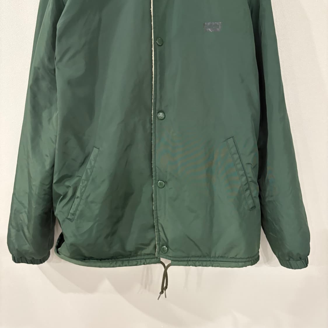 Levi's 리바이스 그린 코치 자켓 쉐르파 칼라 M 상품이미지2