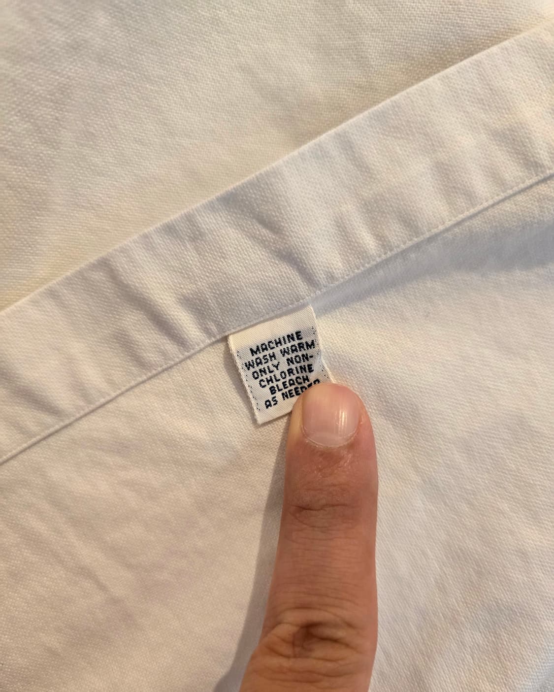 Polo BIG SHIRT 화이트 (폴로 빅셔츠) 상품이미지4