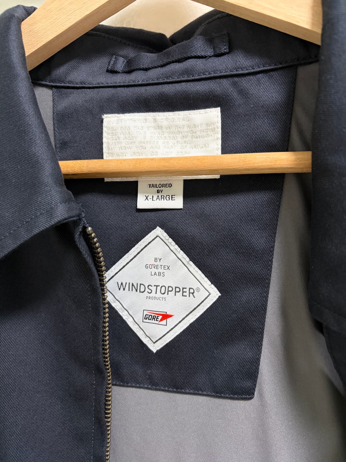 나나미카 고어텍스 윈드스토퍼 치노자켓 네이비 상품이미지2