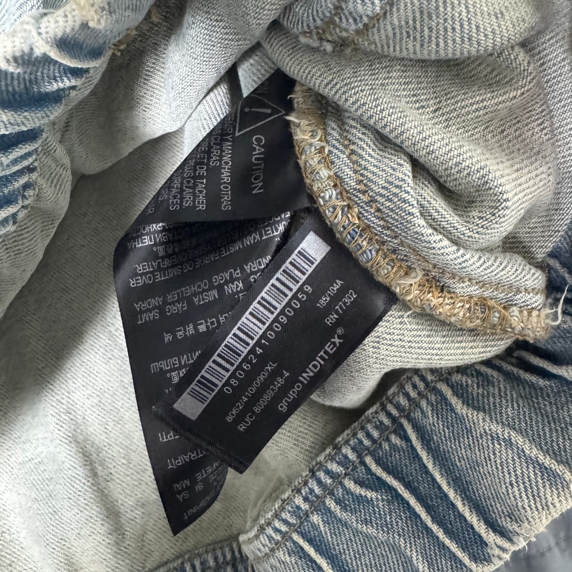 자라 데님 후드티 상품이미지3