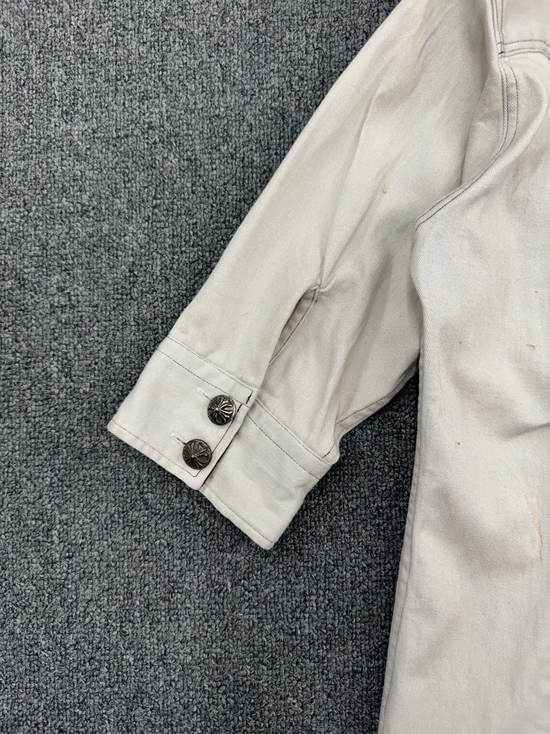 M)blutenblatt 빈티지 콘쵸 버튼 여성 칠부 셔츠 상품이미지9