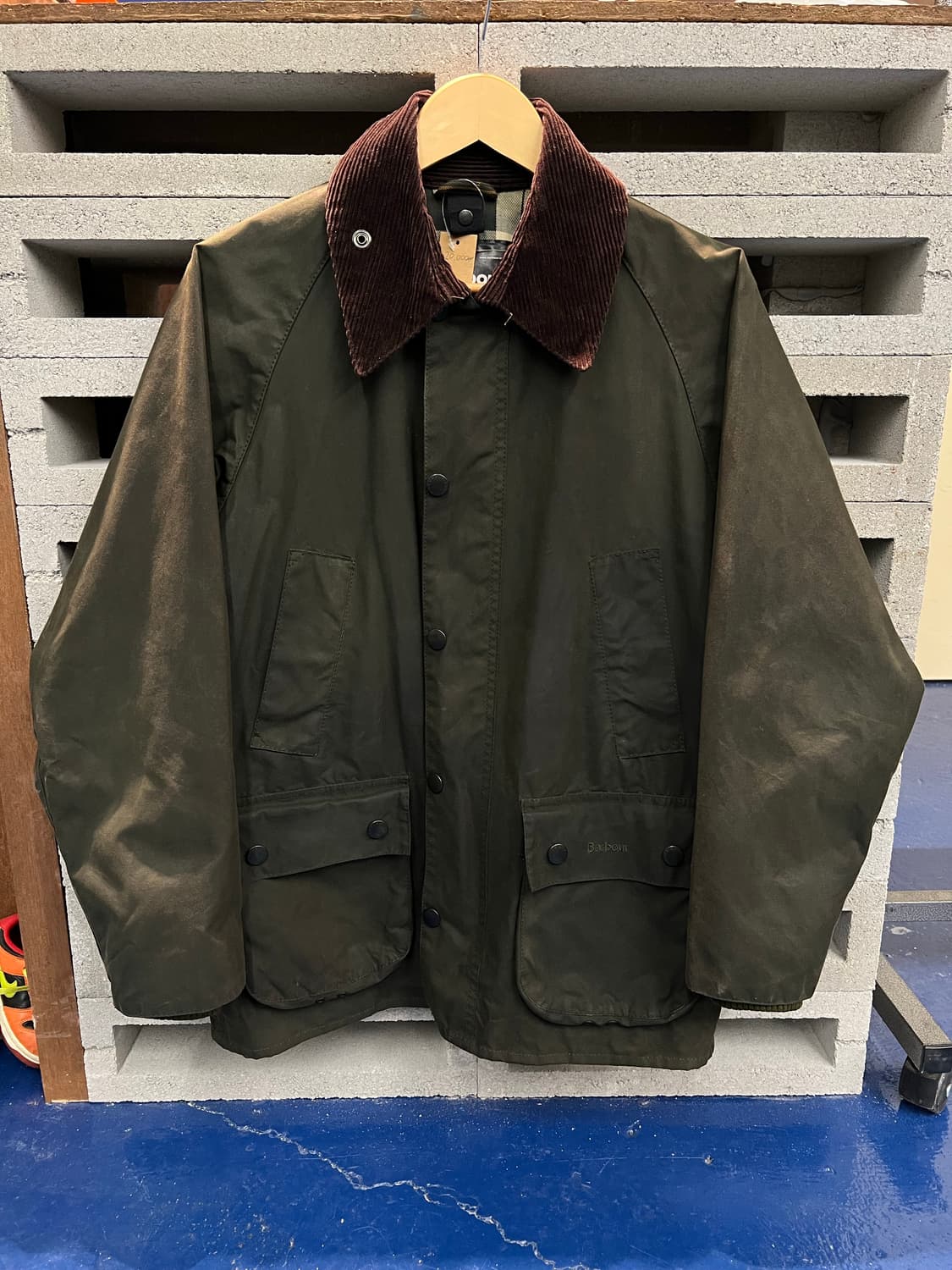 Barbour 바버 비데일 올리브 왁스 자켓 상품이미지5