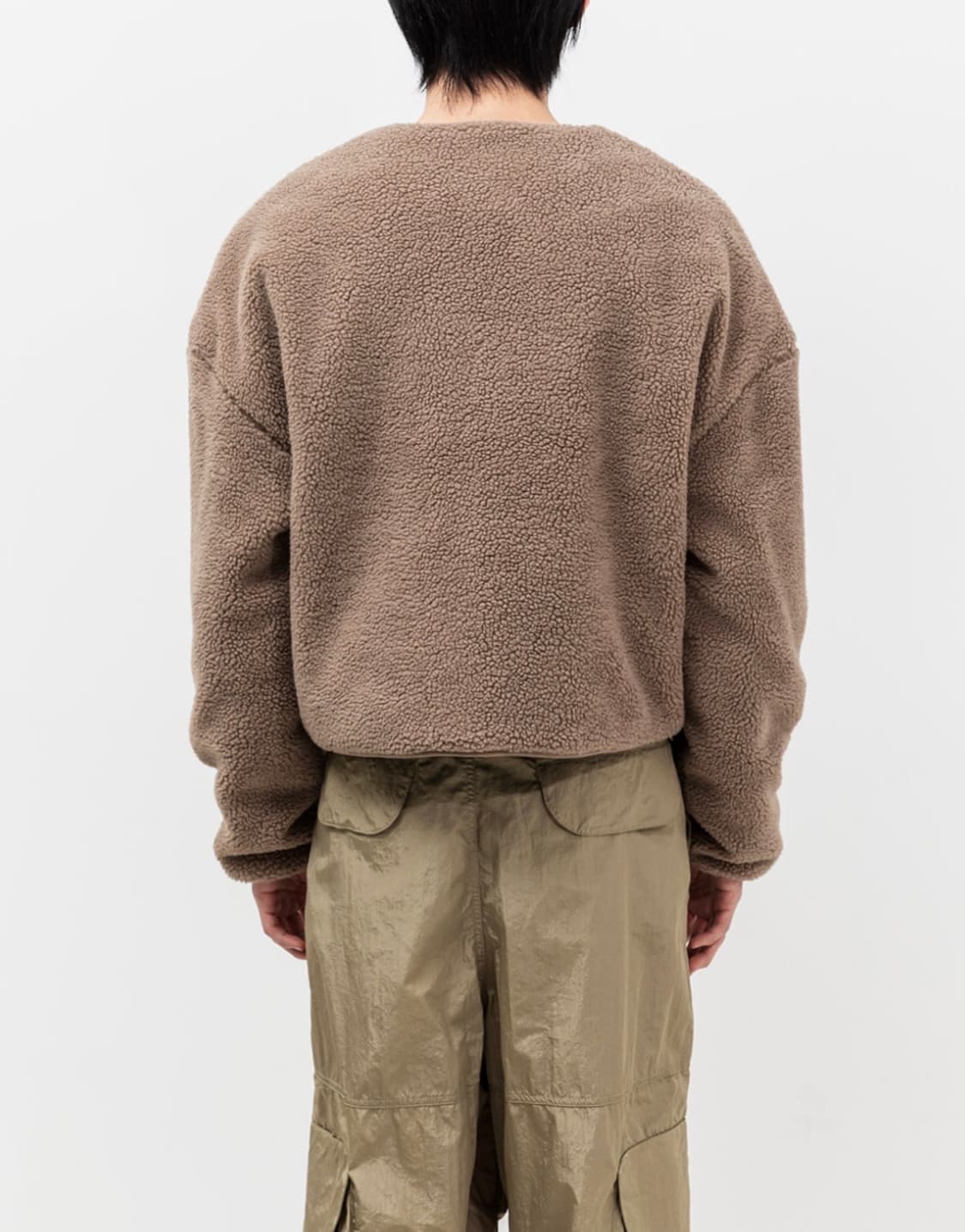 엔타이어 스튜디오 FLUFFY OVERCOAT V2 L사이즈 새상품 상품이미지3