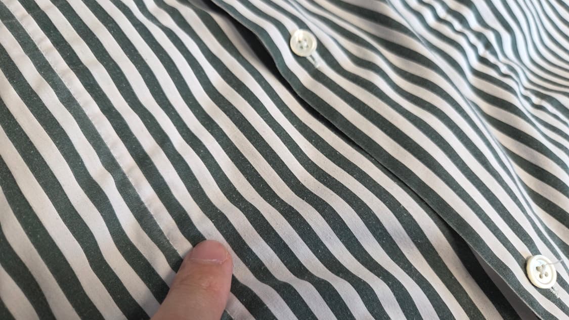 시스템 옴므 이중 스트라이프 셔츠 상품이미지7