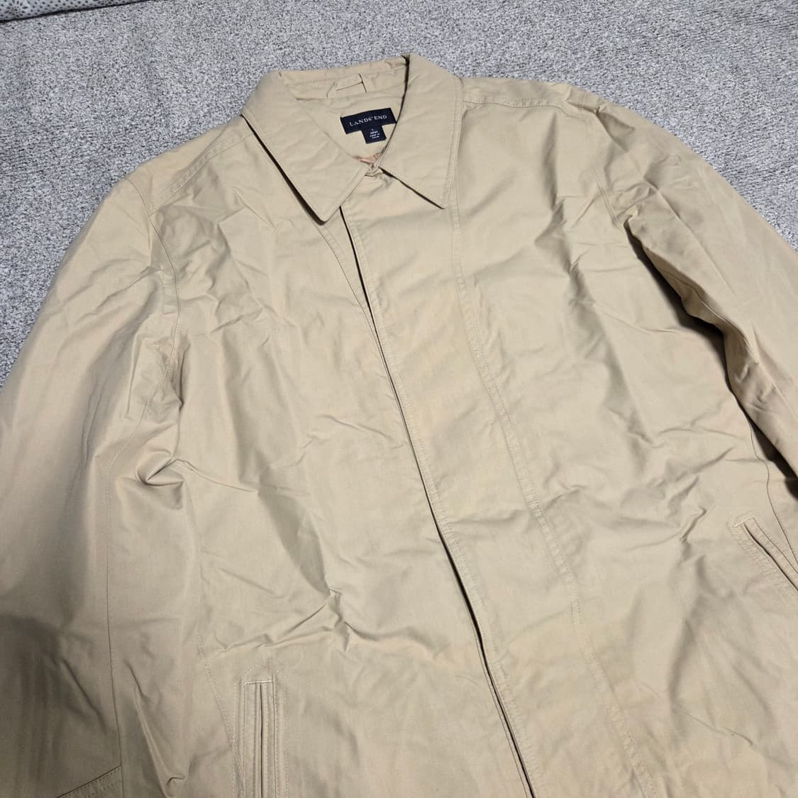 랜즈엔드 일본판 퀄팅 롱코트 L(100) 상품이미지1