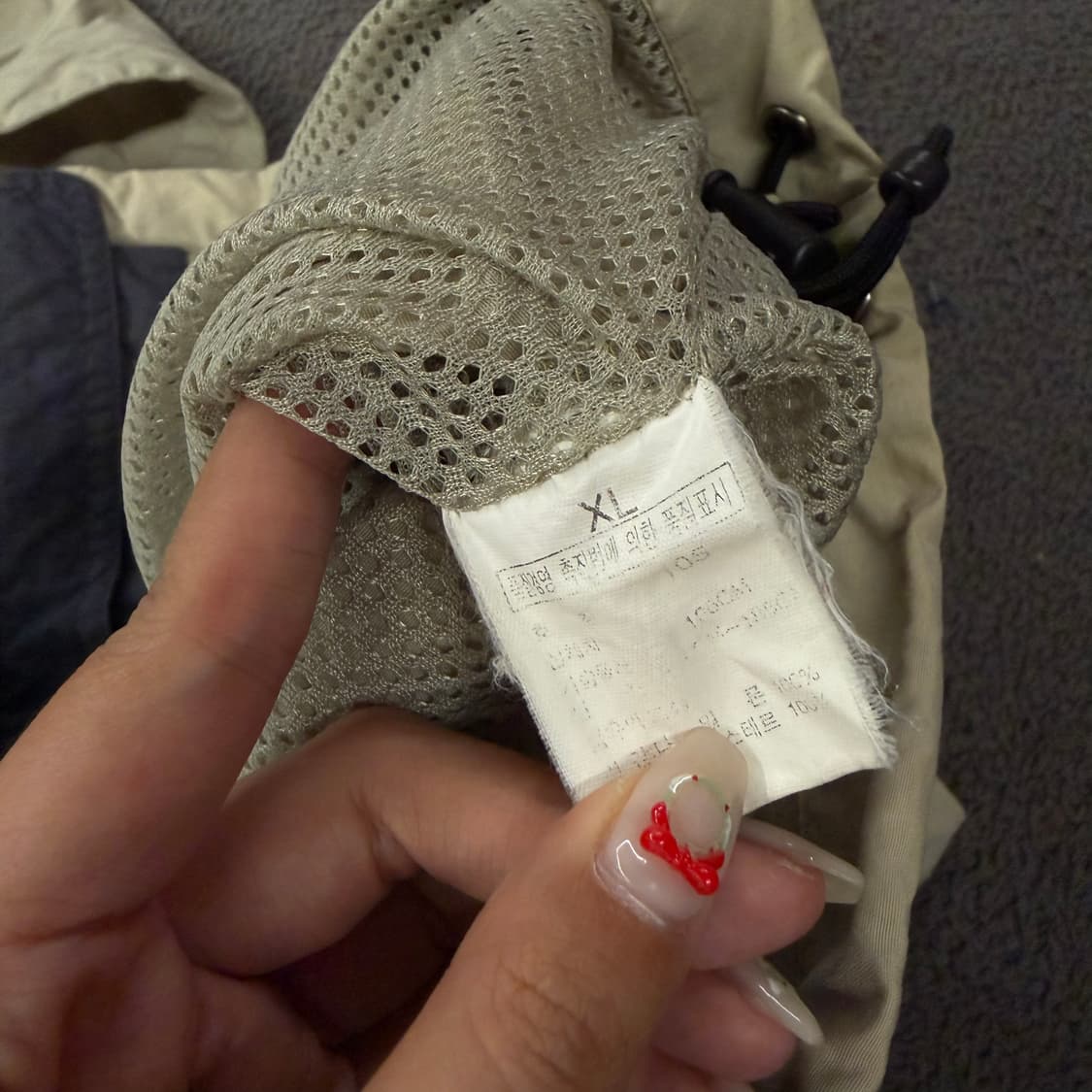 [정품/105] 노스페이스 우븐 조끼 베스트 후드 자켓 상품이미지5