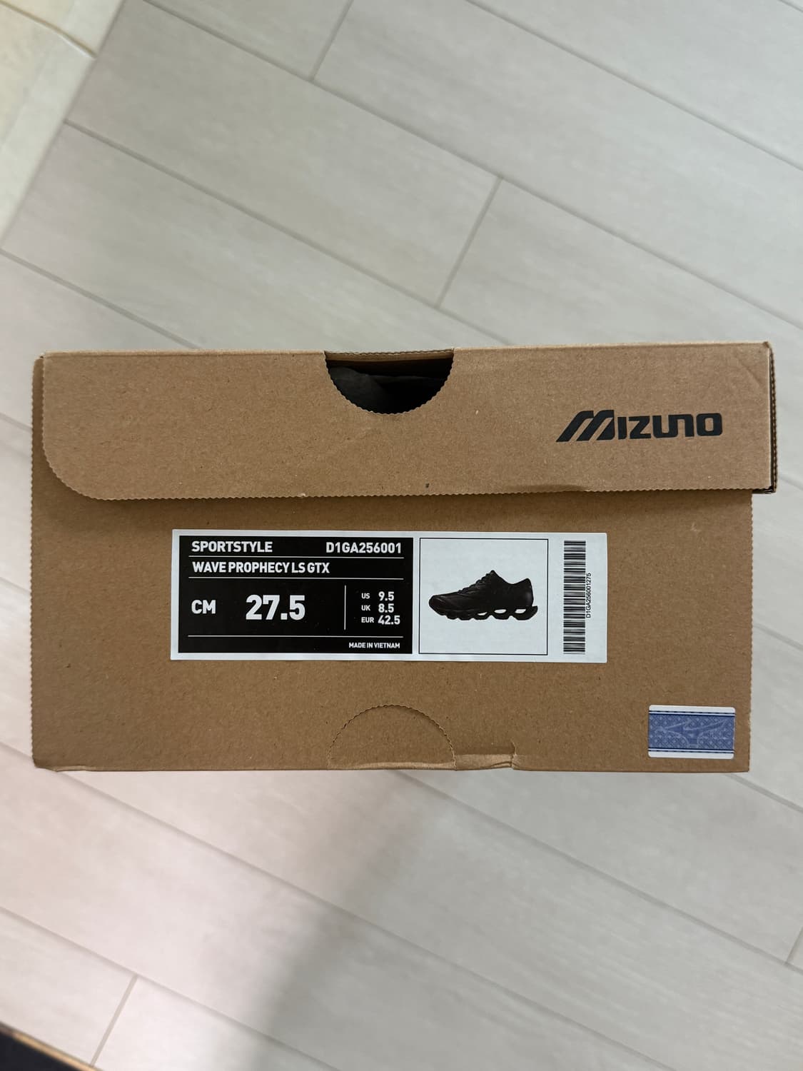 미즈노 웨이브 프로페시 고어텍스 블랙 상품이미지6