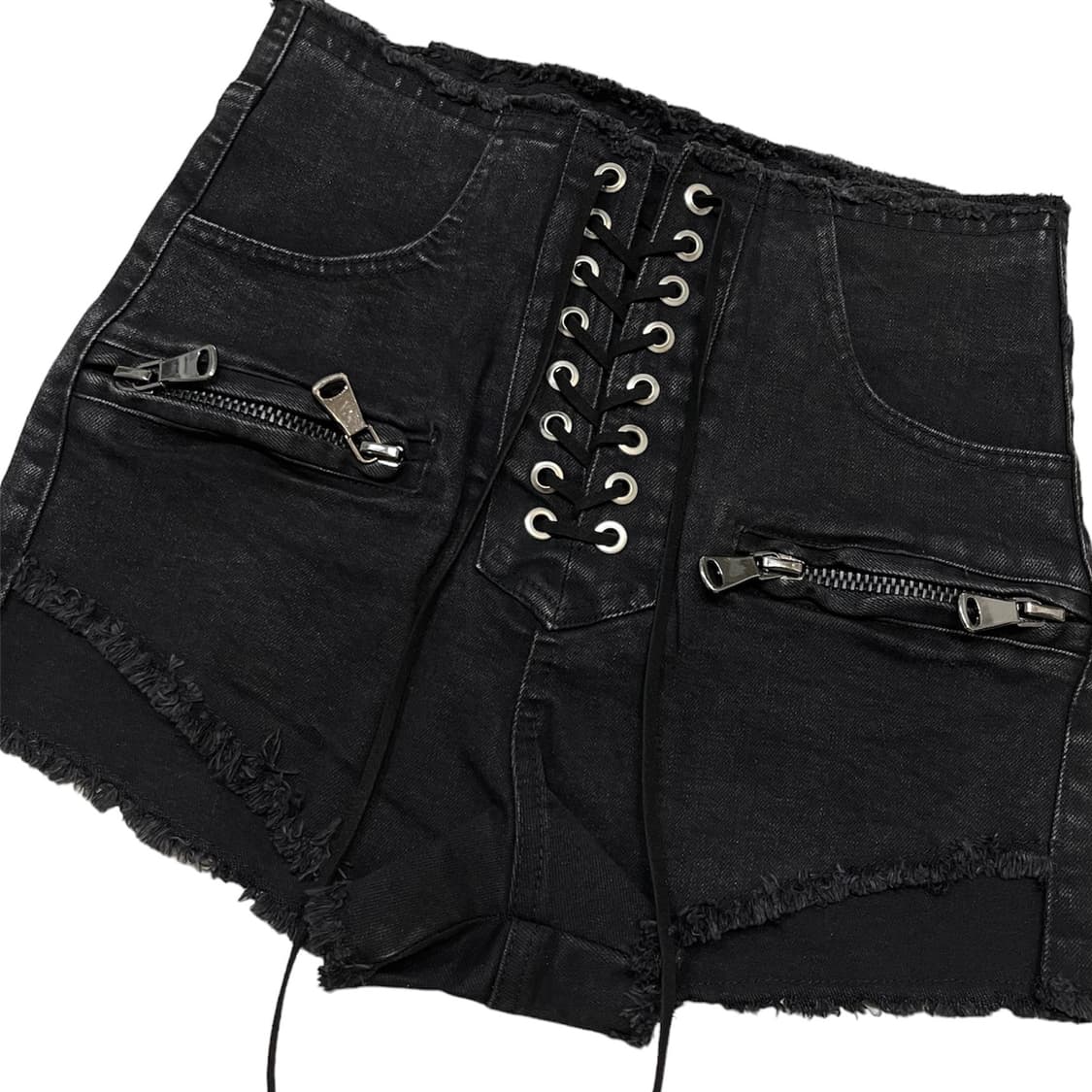 black denim short pants 상품이미지2