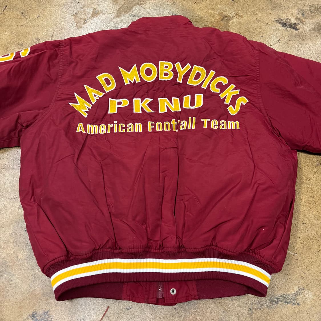 [정품/L] 마제스틱 버건디 야구 점퍼 Since 1990 b19 상품이미지4