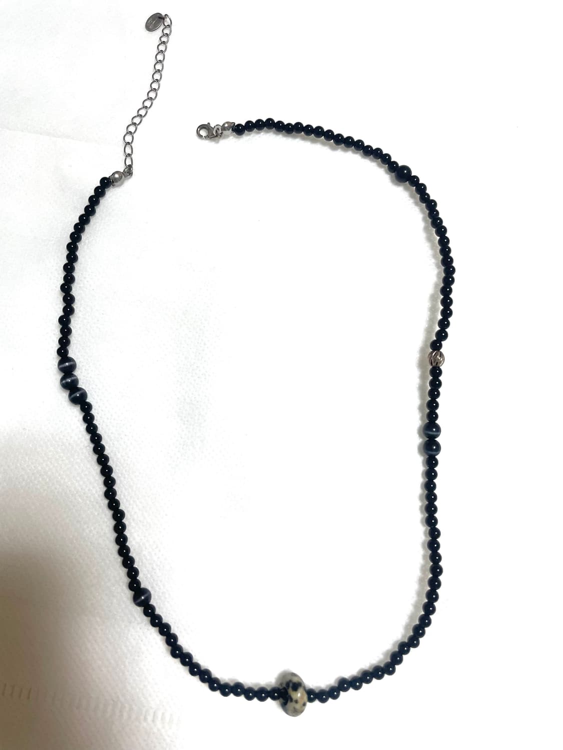 빈티지 히피 목걸이 블랙 상품이미지1