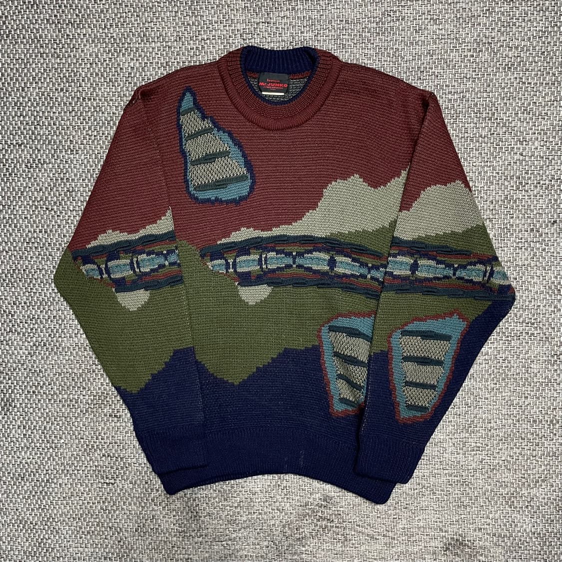 XL 빈티지 퓨어울 니트 상품이미지3