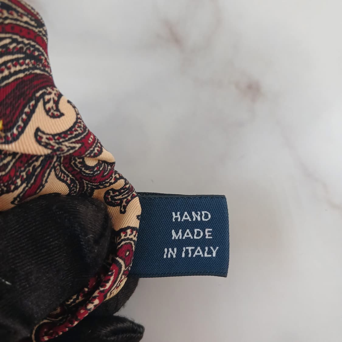 폴로 랄프로렌 실크 베이지 페이즐리 넥타이 9cm A+등급 A19667 상품이미지9