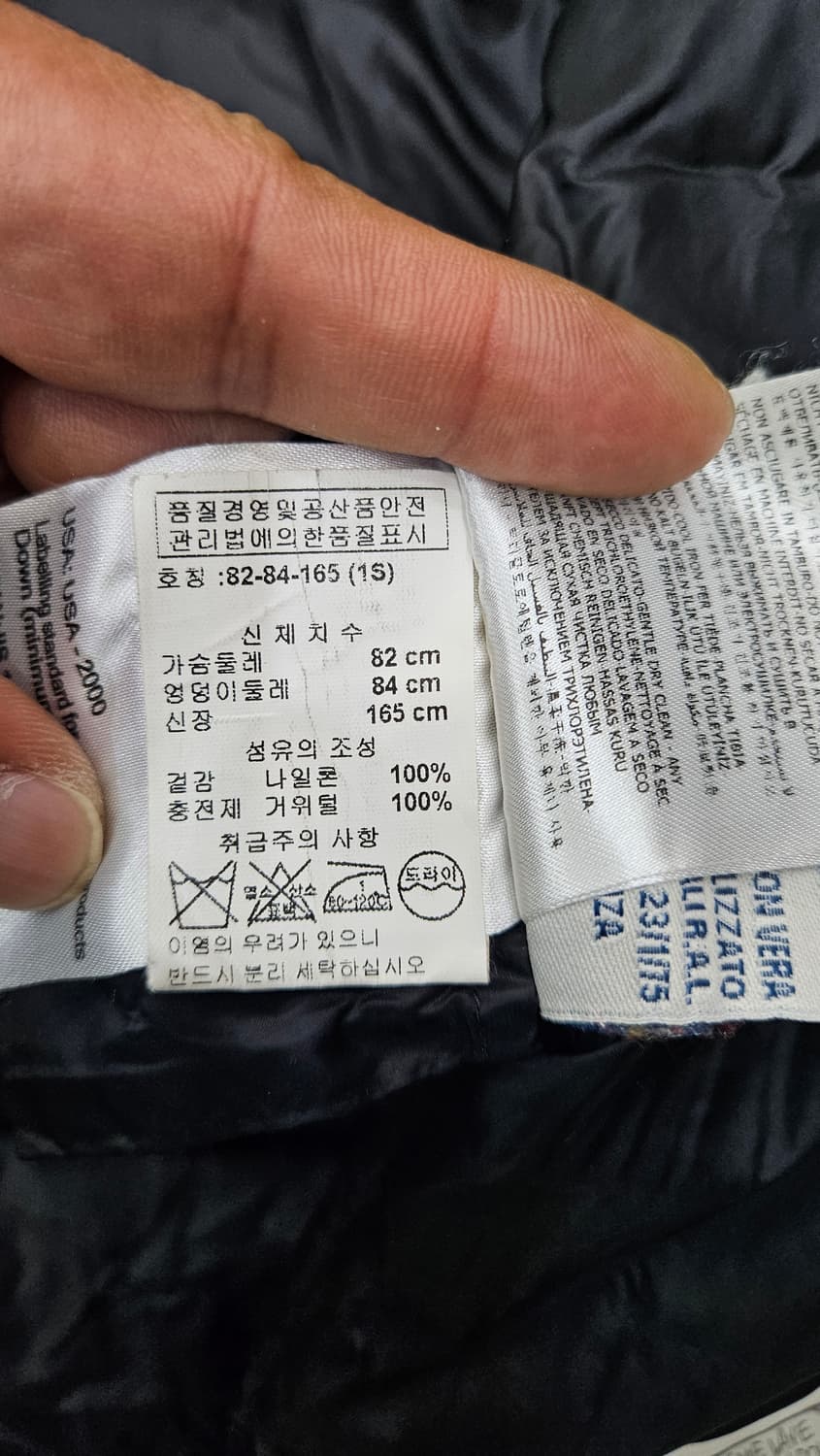 (정품)몽클레어 여성 블랙 패딩 1사이즈 상품이미지9