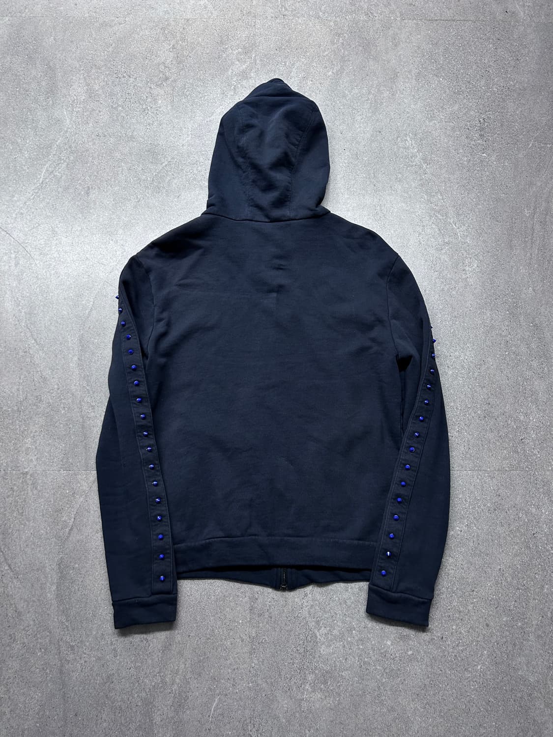 베르사체 라인 스터드 후드 집업 상품이미지5